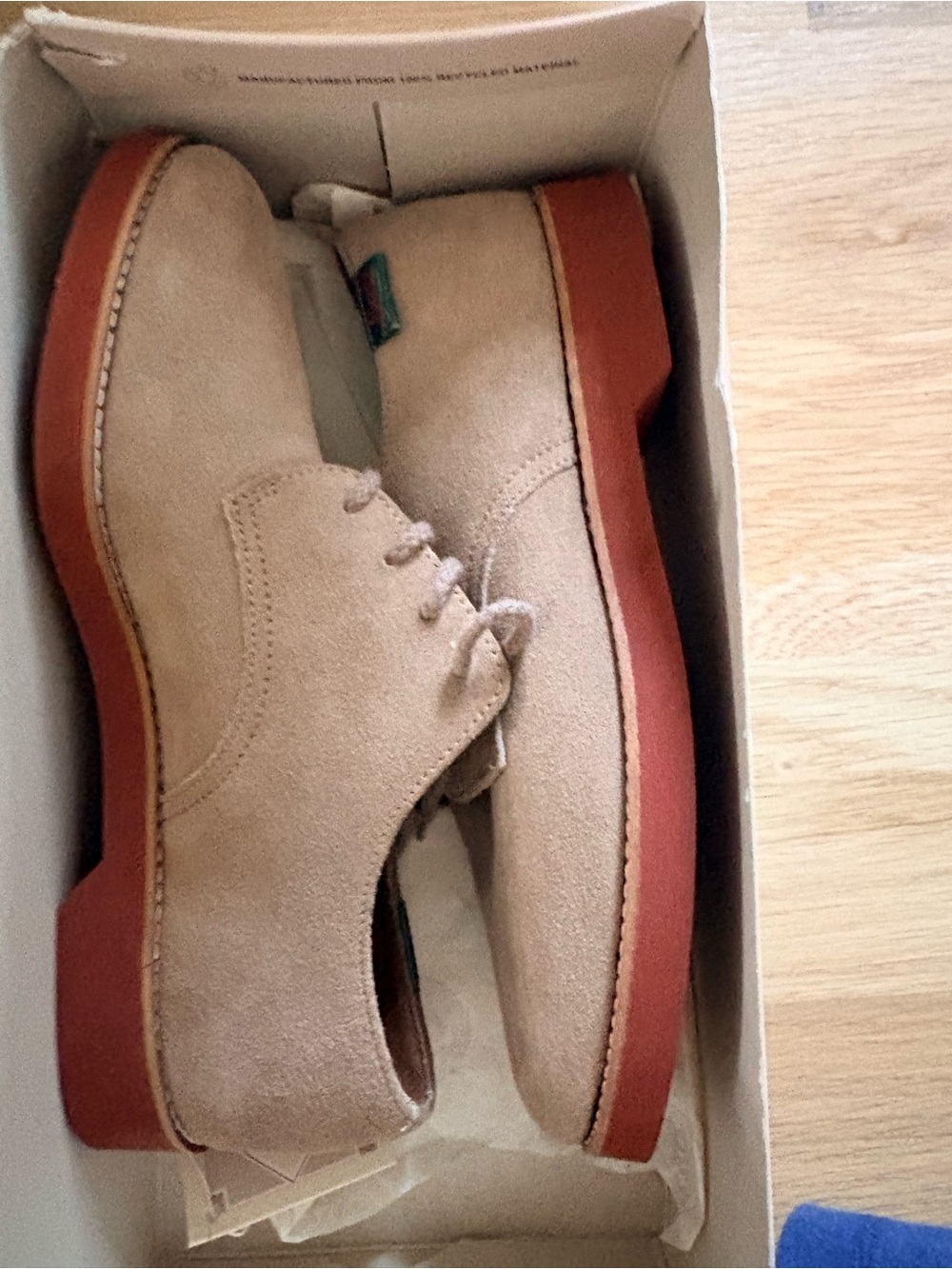 Vintage Bass dirty buc oxford women's shoes size 7
